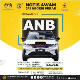 ANB & BRM Number Plates JPJ eBid