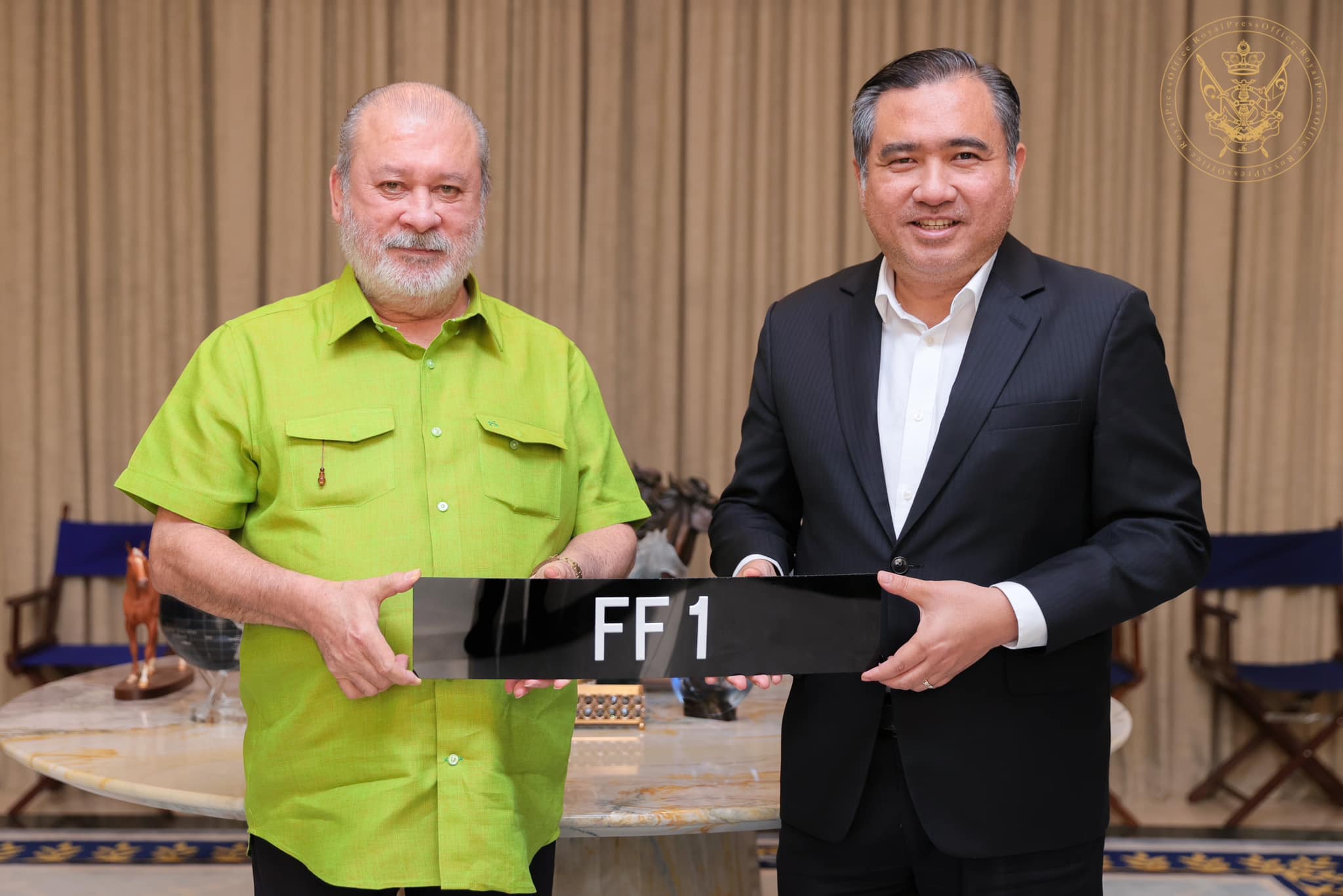 The Owner of FF1 Number Plate in Malaysia